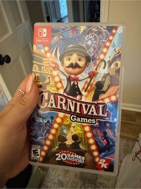 Nintendo Carnival Games for Nintendo Switch - Colorful Cover